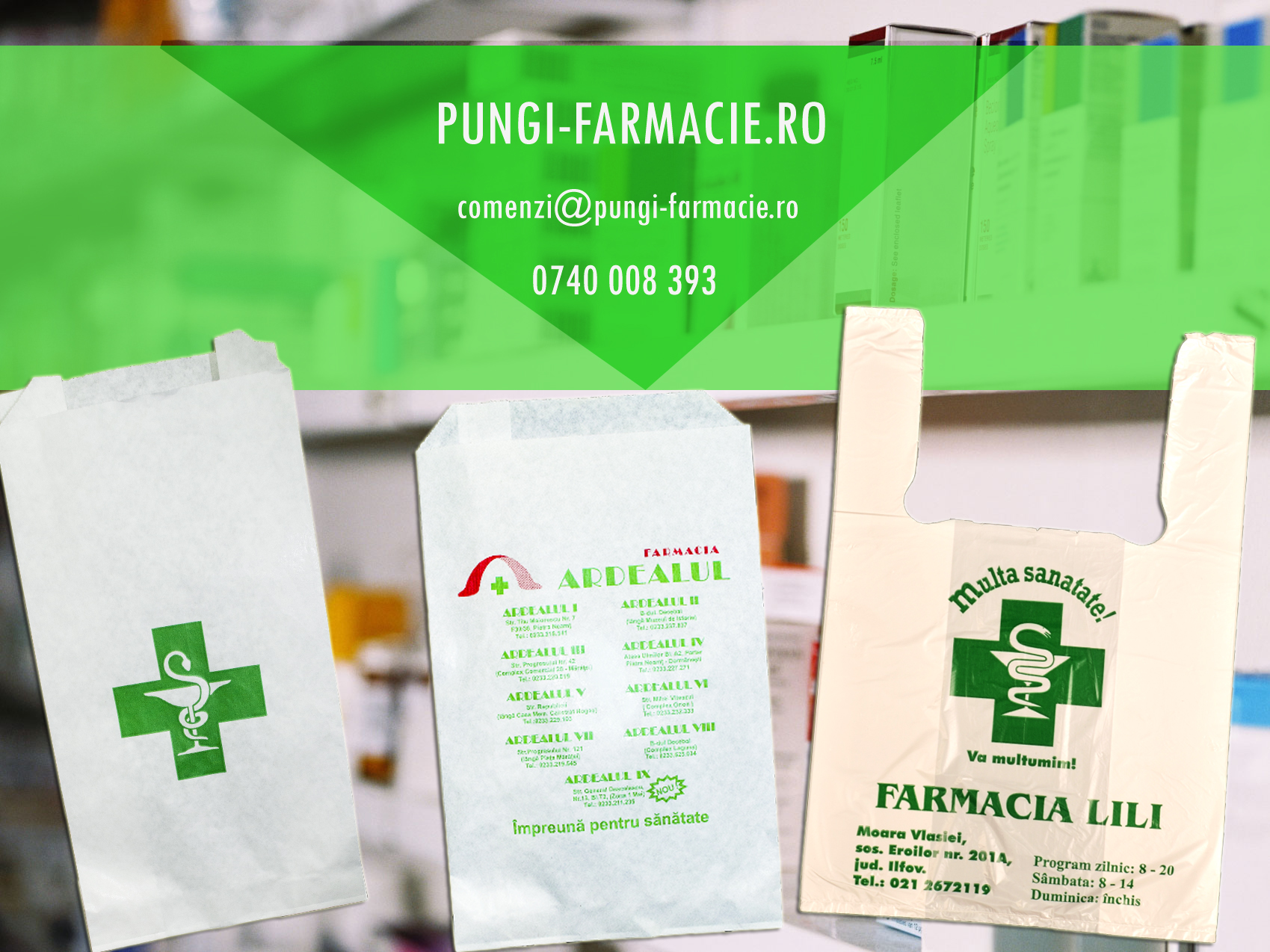 Pungi si plicuri farmacie – O Optiune Moderna Si Eficienta